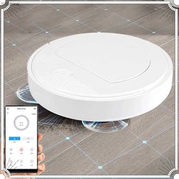 Robotic Vacuums 5-in-1 robot vacuum cleaner application for remote control of wireless intelligent cleaning machine super quiet cleaner for home and office use WX