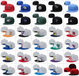 Top Quality Unisex Basketball Snapback Baseball Snapbacks Hats All Teams for Mens Embroidery Football Sun Mesh Flex Beanies Hat Hip Hop Sports Cap Mix Order