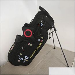 Golf Bags Designer Clubs Black Clown Pattern Uni Waterproof Large Capacity Stand High Quality Bag Drop Delivery Sports Outdoors Otclu