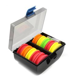 20pcsBox EVA Foam Rig Winder Storage Box System Sea Fishing Line Leader Spooler With 10Pins Tackle Tool Accessories 240510