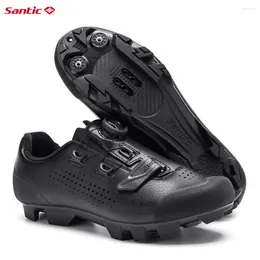 Cycling Shoes Santic Auto-lock Mtb Men Women Outdoor Riding Sport Bike Sneakers Nylon Sole Biking Wear Resistant Breathable