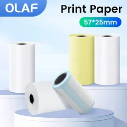 Mini Printer Paper Thermal Label Sticker 57mm HD Self-adhesive For Phones Wireless Bluetooth Po Lnkless