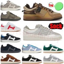 Suede Leather Camp 00s 00 Forum Low Bad Bunny Casual Shoes Low Vintage OG Original Pink Easter Egg Crystal White Black Gum Sports Designer Sneakers Trainers