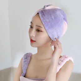 Towel Hair Wrap Quick Drying Water Absorbent Polyester Extra Thicken Shower Head For Home