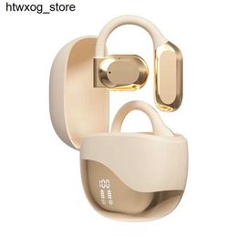 Headphones Earphones TWS High Quality Wireless Headset Ear Hanging Bluetooth Earphones Open Bone Conduction Long Range Sports Music OWS Headphones S24514 S24514