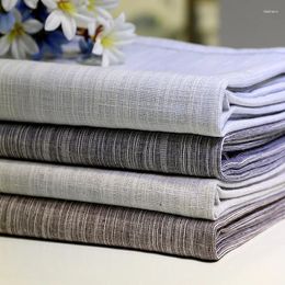 Table Cloth Contracted Yarn-dyed Cotton Plain Solid Colour Rectangular Tablecloths_ Kng1401