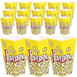 Storage Bottles 100 Pcs Party Snack Container Paper Cups Movie Night Supplies Popcorn Holder Bucket