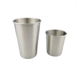 Mugs 304 Stainless Steel Outdoor Camping Tableware Travel Cups Picnic Supplies Wine Beer Cup Whiskey