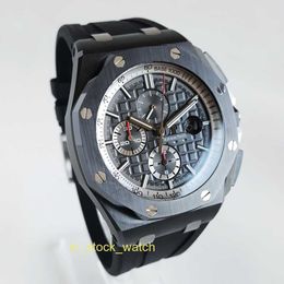 Aoippi Watch Luxury Designer Offshore Ceramic Timing Automatic Mechanical Watch Mens Authentic 26405CE