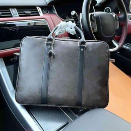 10A Fashion Designer Women Luxury Bag Laptop Shoulder Handbags Briefcase Men Men Business Business Bags Bags Bags 220704 Fbqpx
