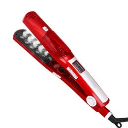 Steam Flat Iron Hair Straightener Professional Hair Curler Ceramic Hair Straighting Curling Iron Hair Care Styling Tool 240514