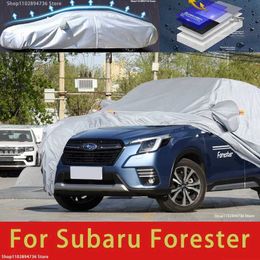 Car Covers Suitable for Subaru Forest outdoor protection full car cover snow cover sun protection dust prevention and external car accessories T240509