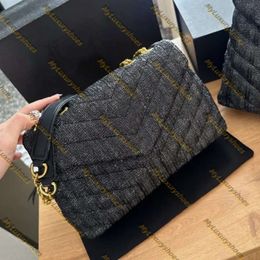 Channelbags 2024 Woman Straw Shouder Bags Designer Bag Fashion Chain Bags Luxury Handbag Envelope Purse Gold Summer TOP 483
