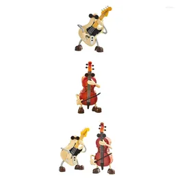 Decorative Figurines AFBC Music Boxes For Girls Jewelry Box Automatic Swing Guitar Violin Desktop Ornament