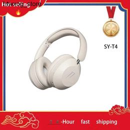 Headphones Earphones SY-T4 Professional Wireless Earphones Independent Space Sound Effect Noise Reduction Bluetooth Earphones Folding Earphones S24514 S24514