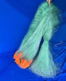 Finefish Network With Sinker Hand Throw Fishing Net Small Mesh Cast Nets 1m high268U1107762