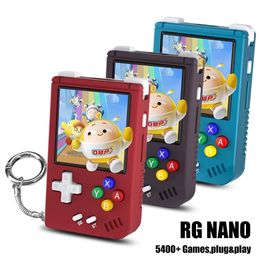 ANBERNIC RG Nano Retro Handheld Game Console RGNano Portable Mini Aluminium Alloy IPS Screen 64G 5400 Games Speaker 240509