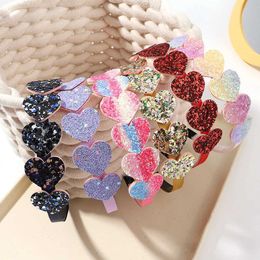 Hair Accessories 1 fashionable girls sparkling headband cute Coloured headband cute bow star headband childrens hair accessory gift d240513