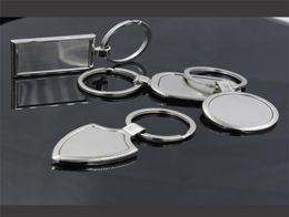 Stainless Steel Key Ring Metal Blank keychain new creative Advertising Custom LOGO Keyrings for promotion Gifts96 Q27428856