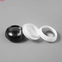 3g/5g Empty Black Shinning Nail Glitter Powder box Dust Eyeshadow Makeup Cream Lip Balm Container Pots 100pcs/lotgood qty Tqbnx Mgfja