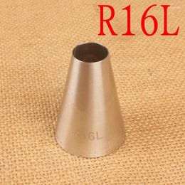 Baking Tools R16l# Large Round Cream Cookie Decorating Mouth 304 Stainless Steel DIY