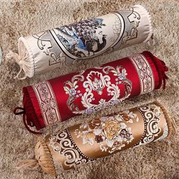 Pillow 15 50 Cm Classical Luxury Cylindrical Pillowcase Sofa Jacquard Candy Shaped Cover Backrest Home Chair Decor Waist