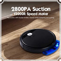 Robotic Vacuums Floor cleaner robot mop vacuum cleaner with high suction power household intelligent dry and wet household electric cleaning machine WX