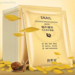 Facial hydrating snail essence Moisturising mask collagen shrink pores anti-aging skin care mascarilla super quality de4c