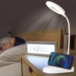 Table Lamps Cartoon Mini Led Small Desk Lamp College Dormitory Eye Learning Night Projector For Room