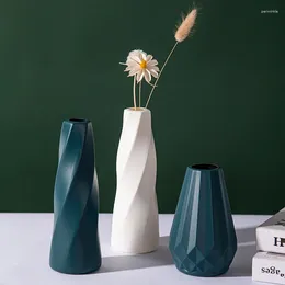 Vases Nordic Modern Flower Flowers Plant Arrangement Containers Desktop Bottle For Wedding Party Hydroponic Pot