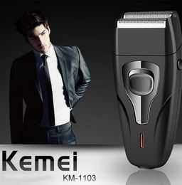 Epacket Kemei KM1103 Male Rechargeable Electric Shavers Reciprocating Face Razor DualNet Face Shaver Care2582258m5551801