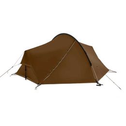 Tents and Shelters FLAMES CREED SHELL2 Camping Lightweight 15D Silicone Nylon Tent 3 Seasons Waterproof Rainproof Outdoor Shelter TentQ240511