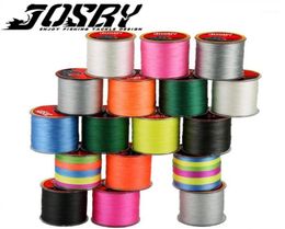 JOSBY 300M 500M 1000M 4 Strands 8 Strands Multicolour PE Braided Wire Multifilament Fishing Line Fishing Japan Line 20201300l2603292