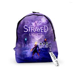 Backpack Strayed Lights 2024 Game Schoolbag Travel Bag Casual Style Harajuku Daypacks Rucksack Unisex Bags