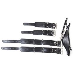 Restraint OpenLeg Thigh Locking Wrist Cuffs Harness Strap Belt Fetish BDSM Toy A6759736570
