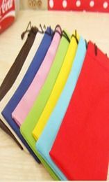 EPACK 100pcs 18x9cm Glasses Case pouch MultiFunctional Cloth Cleaning Eyewear Sunglasses Bag Pouch Optical Glasses Case Eyegl4165603