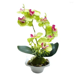 Decorative Flowers Simulation Plants Artificial Flower Simulated Potted Creative Ornaments Floral Decor