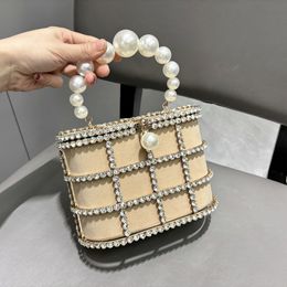 Box Designer evening bag diamond Clutch Bag hollow relief Acrylic luxury handbag banquet party purse women's Shoulder bag For Girls Party Cluth Wallets