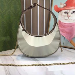 Crescent Bag Folding Top Quality Marmont Women G Bag Designer Luxury Hobo Bag Fashion Shoulder Mediaeval Half Moon Bag Handheld Shoulder Bag Chain Bag Underarm Bag