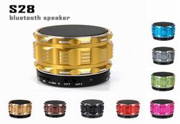 Speaker Wireless With Portable Built S28 In Card TF Mic Hands Mini Bluetooth 01 Retail Box Owvov1222337