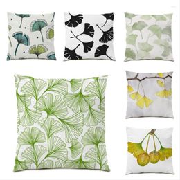 Pillow S Cover Flower 45x45 Covers Fashion Living Room Decoration Velvet Fabric Polyester Linen Home Cases E0558