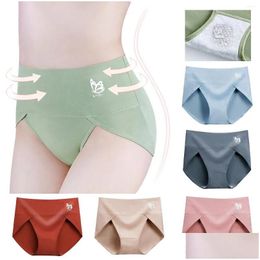 Women'S Shapers Womens Hiking Underwear Women High Waist Ladies Shapewear Belly Slimming Bifting Panties Drop Delivery Apparel Dhfwq