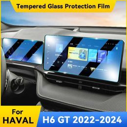 Other Interior Accessories For HAVAL H6 GT 2022 2023 2024 Dashboard Navigation Membrane Car GPS Display Tempered Glass Screen Protective Film Sticker T240509