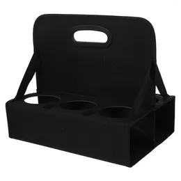 Take Out Containers Takeout Cup Tray Carrier Drink Coffee Glasses Takeaway Bag Holder Trays Oxford Cloth