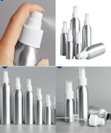 Aluminium Spray Atomiser Bottle Metal Empty Bottles Fine Mist Pump Atomizer Cosmetic Container 30ML 50ML 100ML 150 ML 250ML 500M 94040243