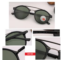brand designer round Polarised circle vision goggles 4266 polarizer sunglasses Polarised Driving flash mirror gafas Glass1074913
