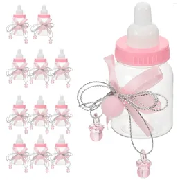 Storage Bottles 12 Pcs Baby Shower Candy Favours Party Supplies Containers Plastic Prizes