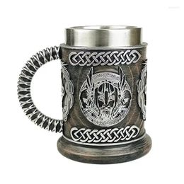 Mugs Mediaeval Norse Mythology God Of War Odin Beer Mug Gods Mythological Characters Gift Cup