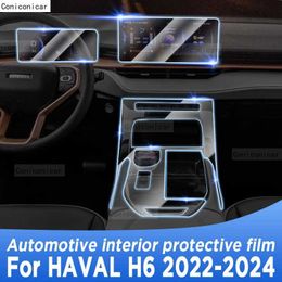 Other Interior Accessories For HAVAL H6 20222024 Hybrid Gearbox Panel Navigation Screen Automotive Interior TPU Protective Film Cover AntiScratch Sticker