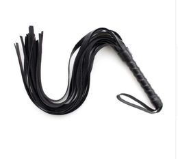 Sex Role Play Kit Sexy Flirting Whip Handle Flogger SM Restraint for Couple Play Spanking Bondage Riding Crop Sex Toys2049774